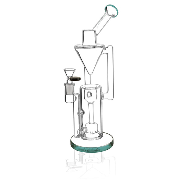 Pulsar Thinker Gravity Recycler Water Pipe - 11" / 14mm F / Colors Vary Pulsar Thinker Gravity Recycler Water Pipe - 11" / 14mm F / Colors Vary