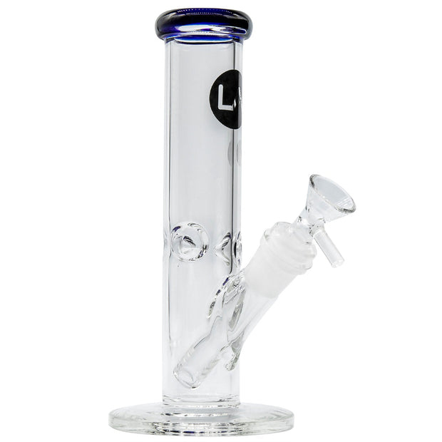 LA Pipes Straight Shooter Bong - Multiple Colors - 8" - Headshop.com