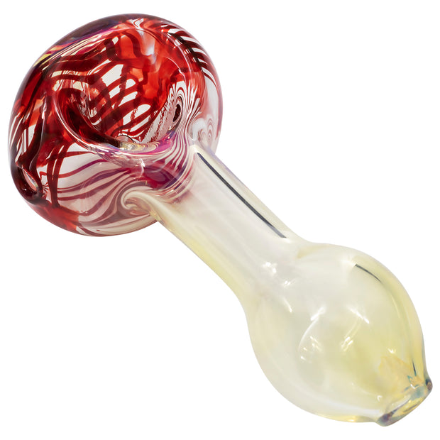 LA Pipes Color Cake Swirl Glass Pipe - Headshop.com