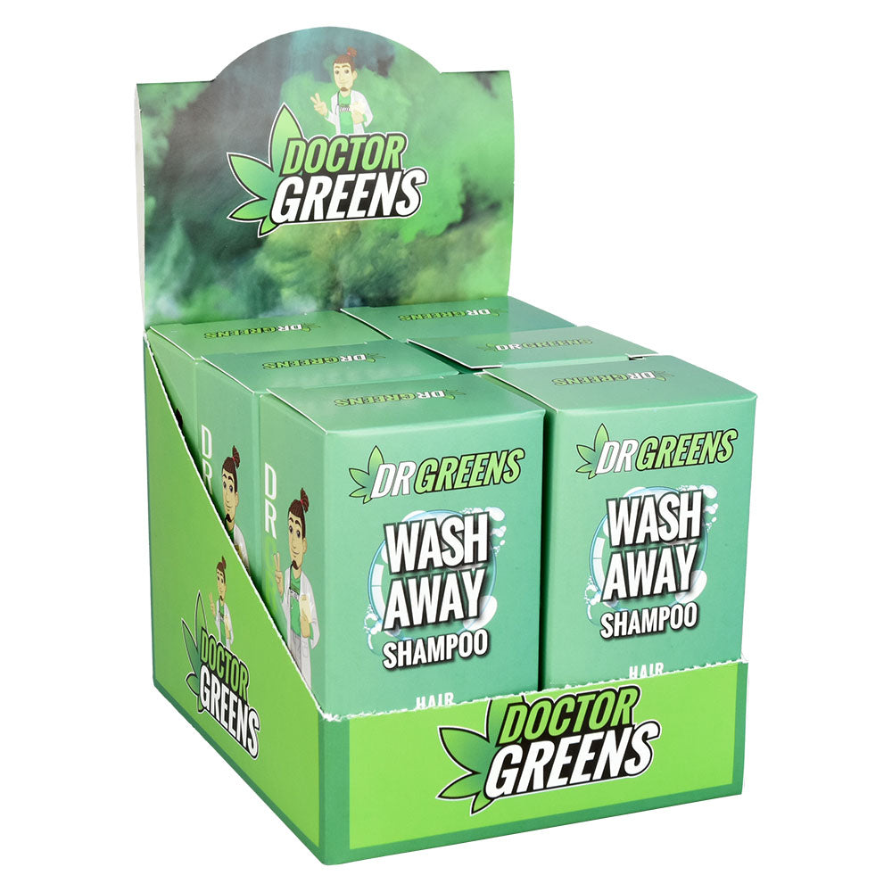 6PC DISPLAY Dr. Greens Wash Away Shampoo 1oz