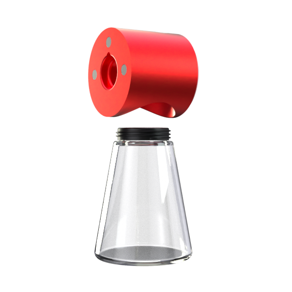 Stündenglass Ash Catcher - Red - Headshop.com