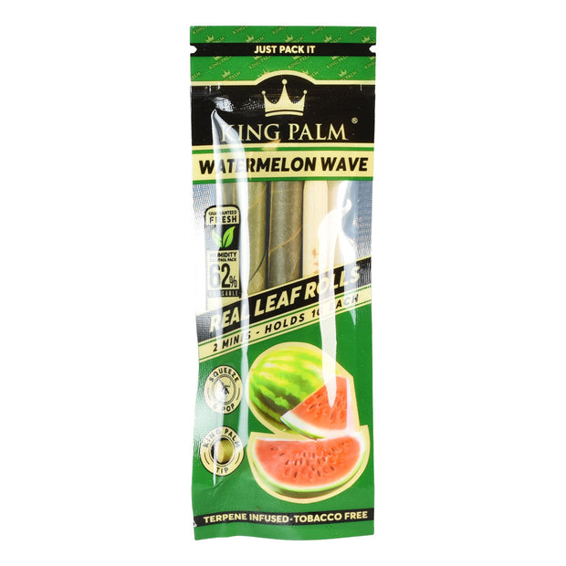 20PC DISPLAY - King Palms Hand Rolled Leaf Mini - 2pk - Headshop.com