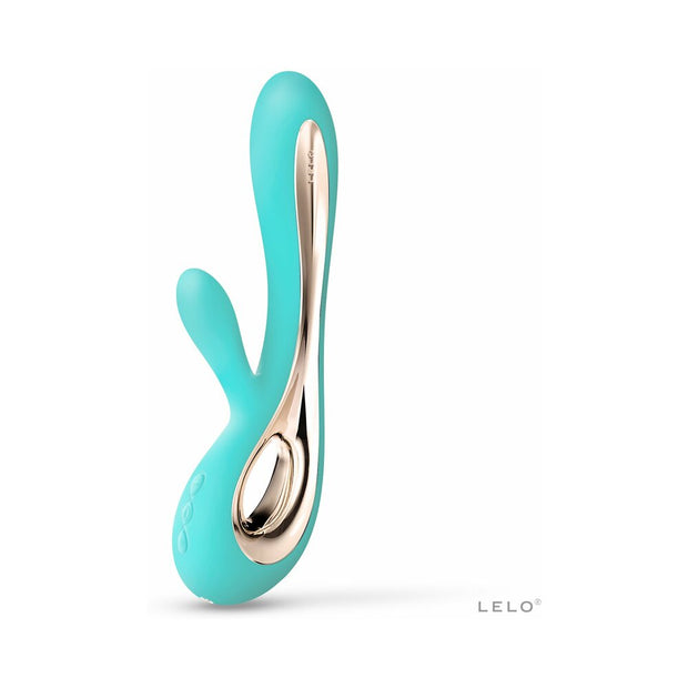 LELO SORAYA 2 Rechargeable Rabbit Vibrator Aqua - Headshop.com