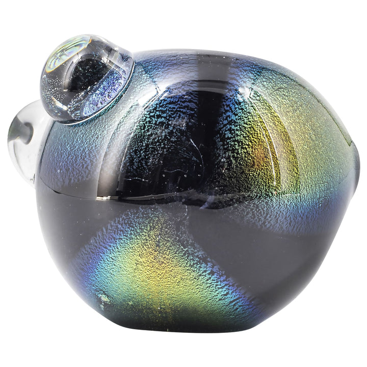 LA Pipes Full Dichro Spoon with Clear Marbles - Headshop.com