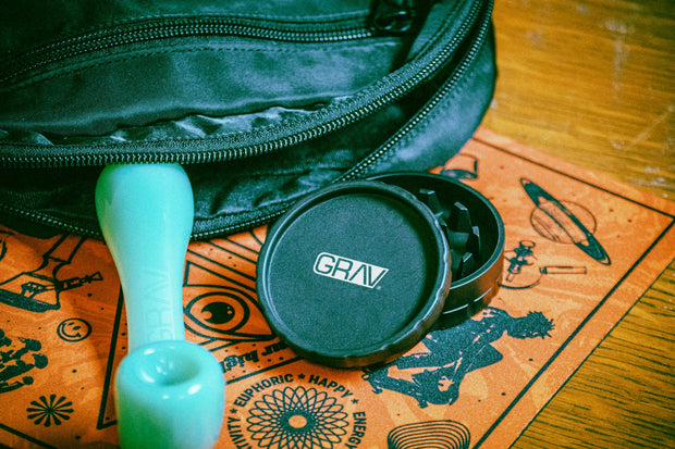 GRAV® Hemp Plastic 2-piece Grinder - Headshop.com