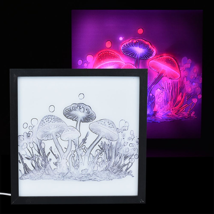 Mushroom Motion LED Light Box - Headshop.com