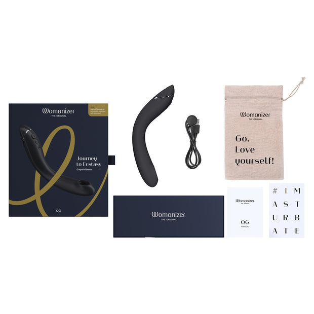 Womanizer OG G-Spot Pleasure Air Stimulator Dark Grey - Headshop.com