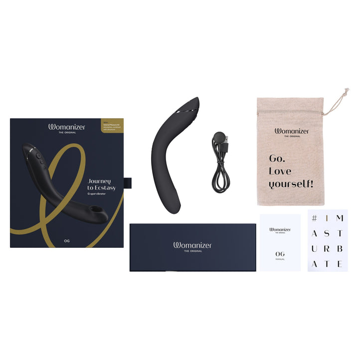 Womanizer OG G-Spot Pleasure Air Stimulator Dark Grey - Headshop.com