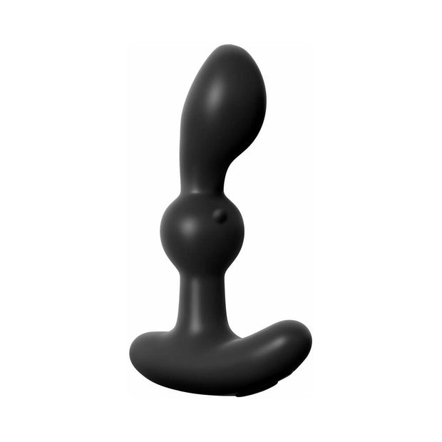 Pipedream Anal Fantasy Elite Collection Rechargeable Vibrating Silicone P-Motion Massager Black - Headshop.com