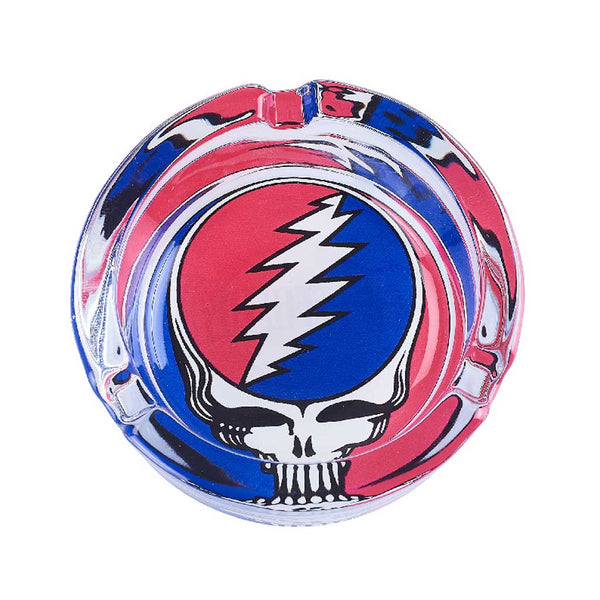 GRATEFUL DEAD GLASS ASHTRAY GRATEFUL DEAD GLASS ASHTRAY