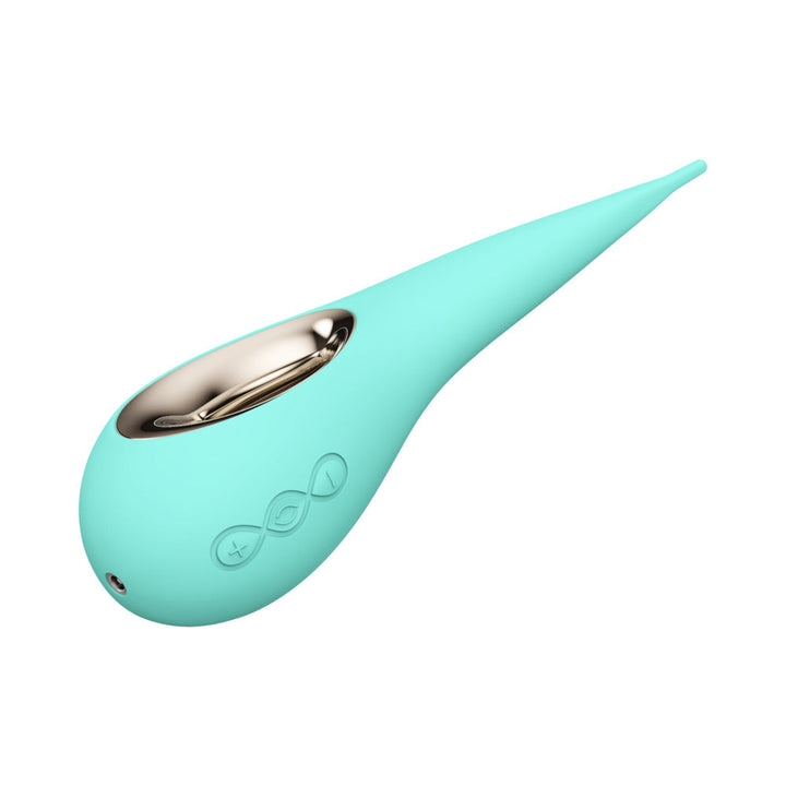 LELO DOT Elliptical Clitoral Stimulator Aqua - Headshop.com