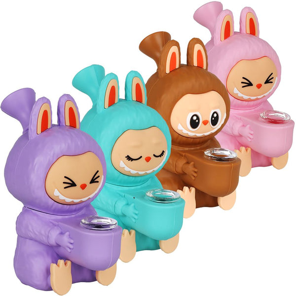 Funny Animal Silicone Water Pipe | 5.5" Funny Animal Silicone Water Pipe | 5.5"