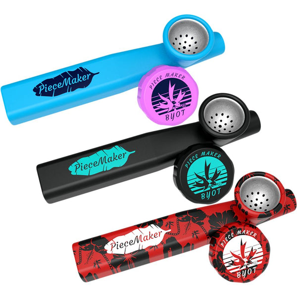 PieceMaker Kazili Silicone Hand Pipe - 5" PieceMaker Kazili Silicone Hand Pipe - 5"