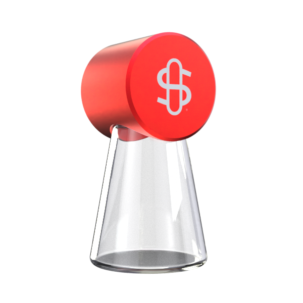 Stündenglass Ash Catcher - Red - Headshop.com