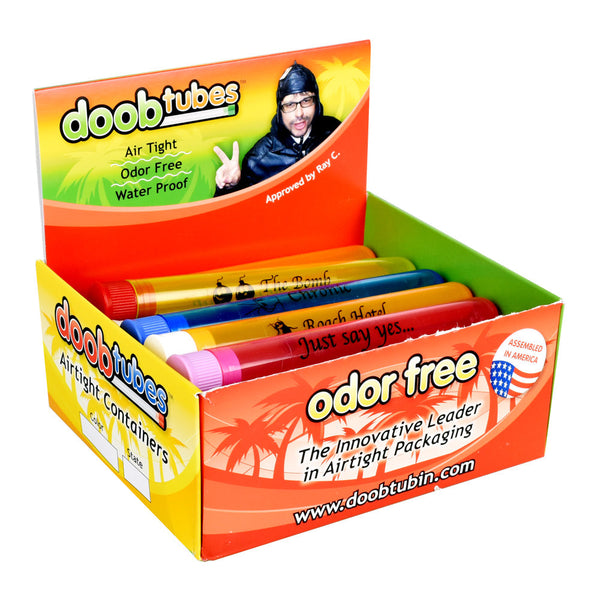 Doobtubes - Assorted Designs - 25pc Display Doobtubes - Assorted Designs - 25pc Display