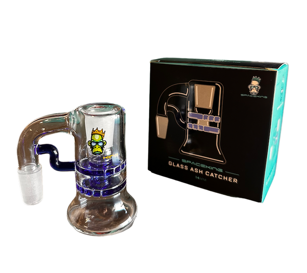 Space King Glass Ash Catcher (Display of 6) - Headshop.com