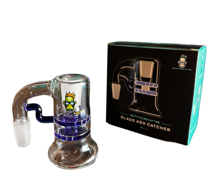 Space King Glass Ash Catcher (Display of 6) - Headshop.com