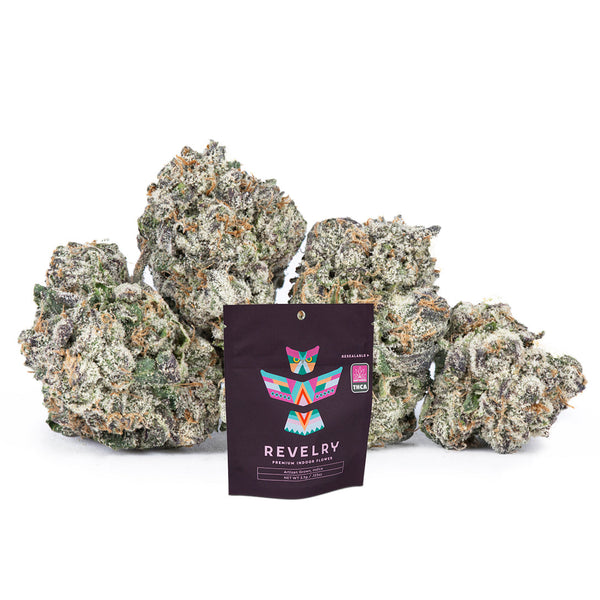 Revelry Frosted Runtz THCA Flower (AAA Indoor) Revelry Frosted Runtz THCA Flower (AAA Indoor)