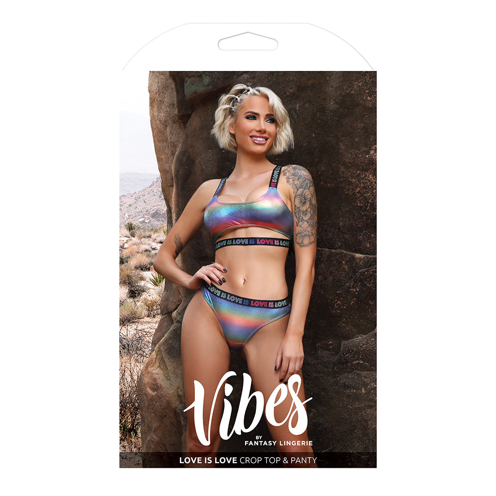 Lou Hoop Top + Lou Bow Cheeky Panties