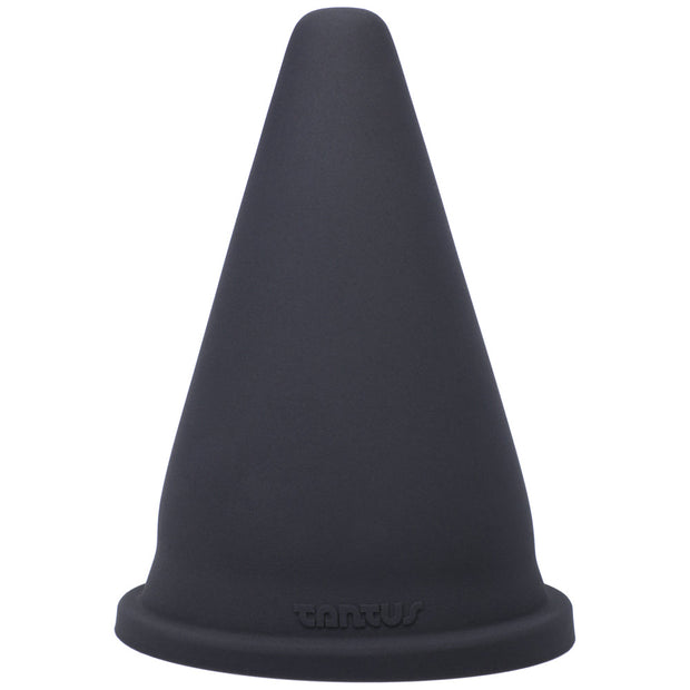 Tantus Cone Squat Dildo Onyx (Box) - Headshop.com