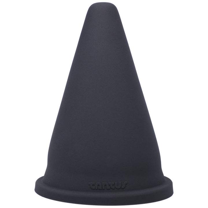 Tantus Cone Squat Dildo Onyx (Box) - Headshop.com