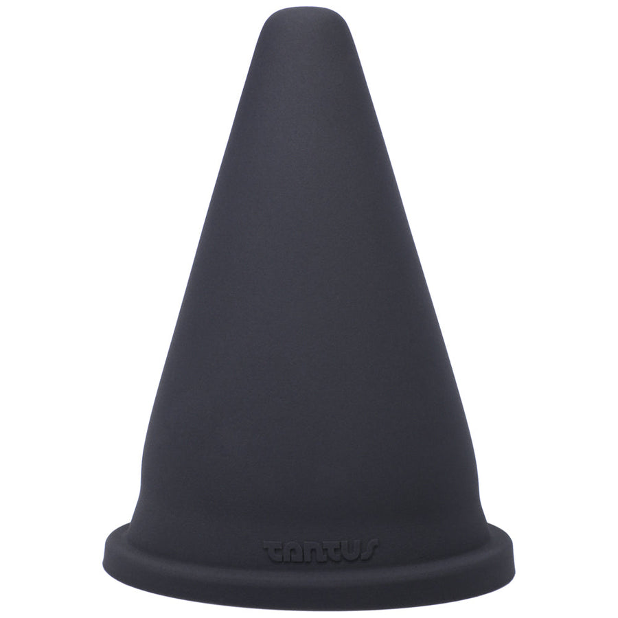Tantus Cone Squat Dildo Onyx (Box) - Headshop.com