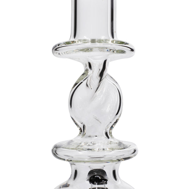 LA Pipes "The Typhoon Twister" Glass Bong - Headshop.com
