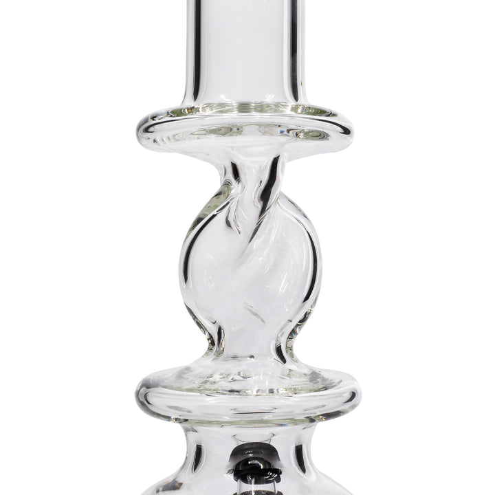LA Pipes "The Typhoon Twister" Glass Bong - Headshop.com
