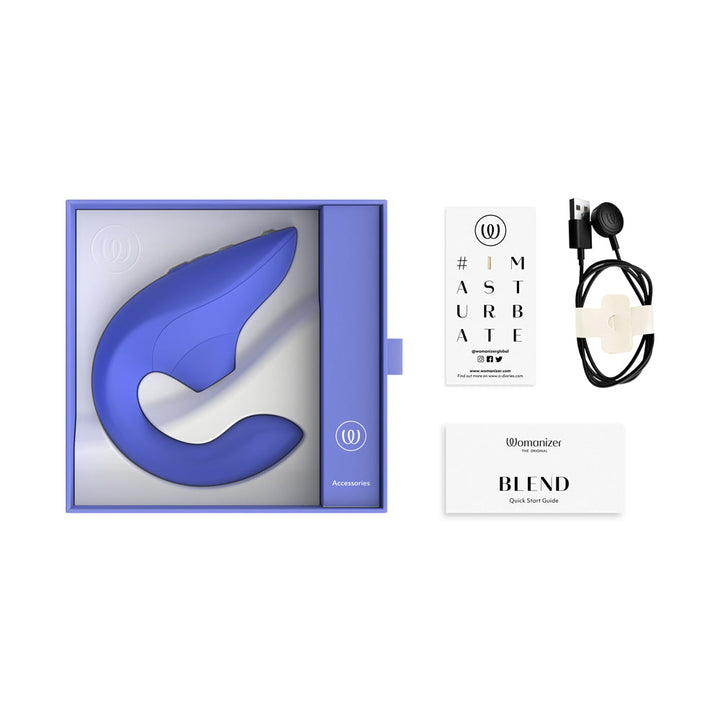 Womanizer Blend Vibrant Blue - Headshop.com