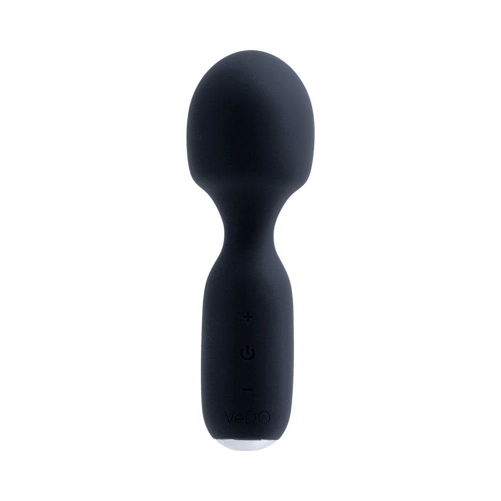 VeDO Wini Rechargeable Mini Wand Just Black - Headshop.com
