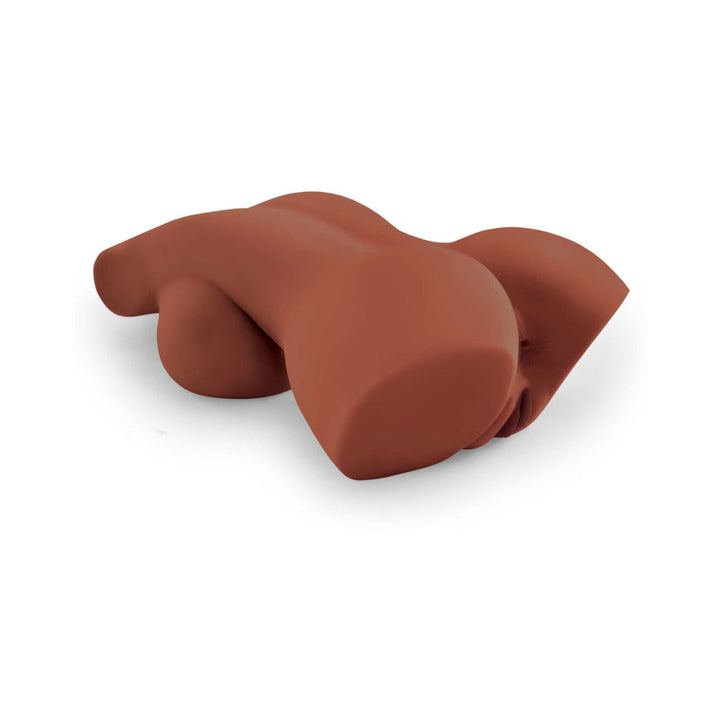 PDX Plus Perfect 10 Torso Dual Entry Masturbator Brown - Headshop.com