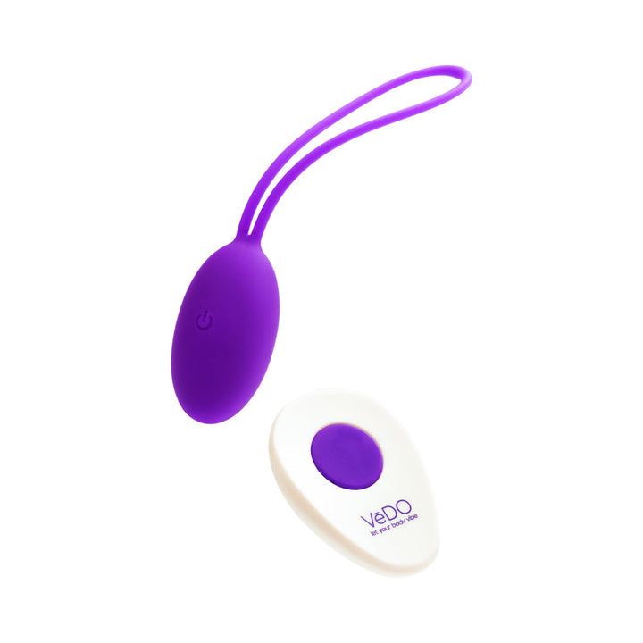 VeDO Peach Rechargeable Egg Vibe - Into You Indigo - Headshop.com