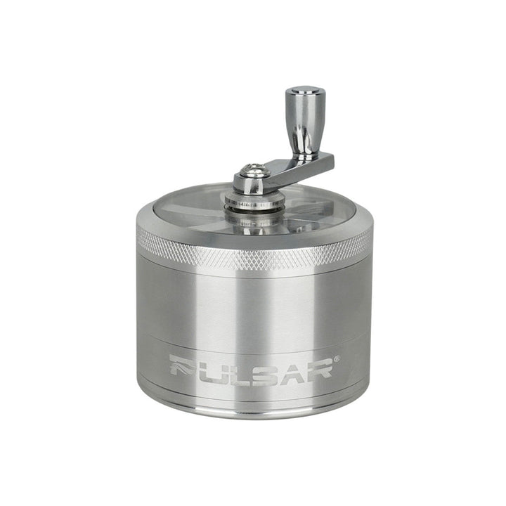 GR764 Pulsar Aluminum Crank Grinder 4pc / 2.5" - Headshop.com