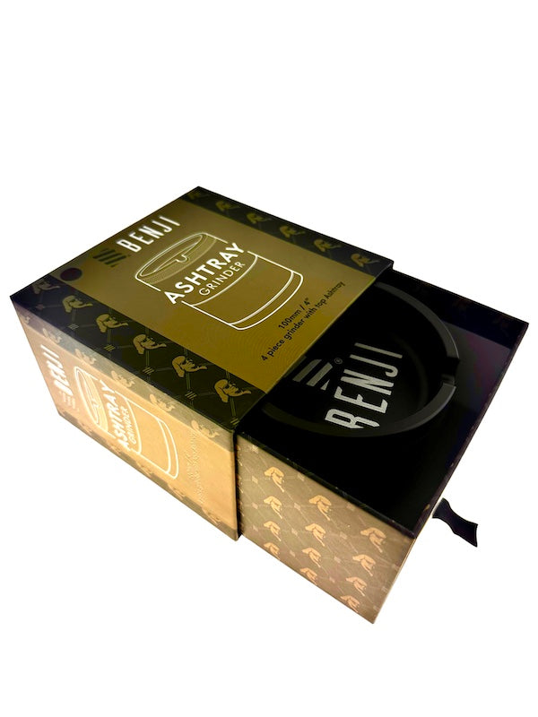 Benji XL Ashtray Grinder (4") - Headshop.com