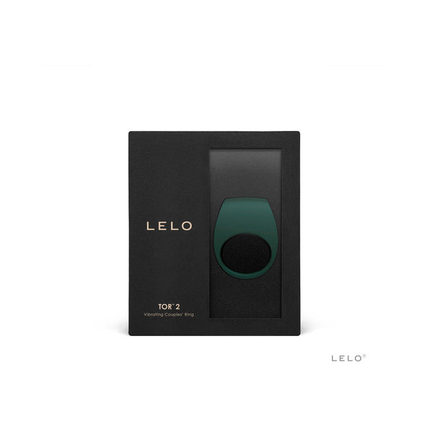 LELO TOR 2 Rechargeable Vibrating Cockring Green - Headshop.com