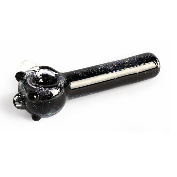 Red Eye Glass 4.5" Sparkle Liquid Glass Pipe Red Eye Glass 4.5" Sparkle Liquid Glass Pipe