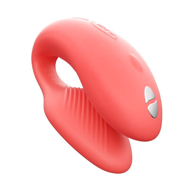 We-Vibe Chorus Rechargeable Remote-Controlled Silicone Couples Vibrator Crave Coral - Headshop.com