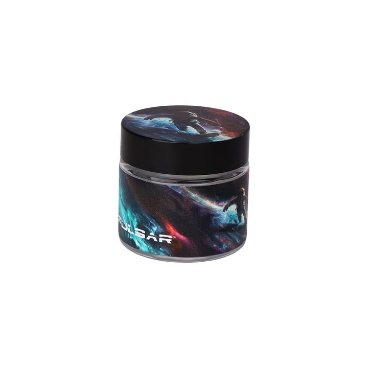 Pulsar Bent Neck Water Pipe Smoker's Hard Case Travel Set | 5.75" | 14mm F