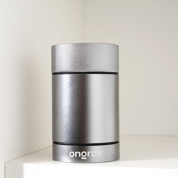 Ongrok Aluminum Metal Storage Jar - Headshop.com