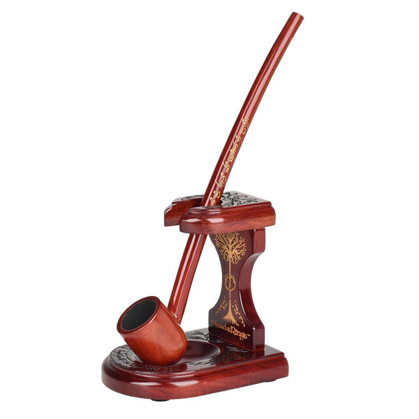 BUNDLE - Pulsar Shire Pipes ARAGORN Smoking Pipe & Middle-Earth Pipe Stand BUNDLE - Pulsar Shire Pipes ARAGORN Smoking Pipe & Middle-Earth Pipe Stand