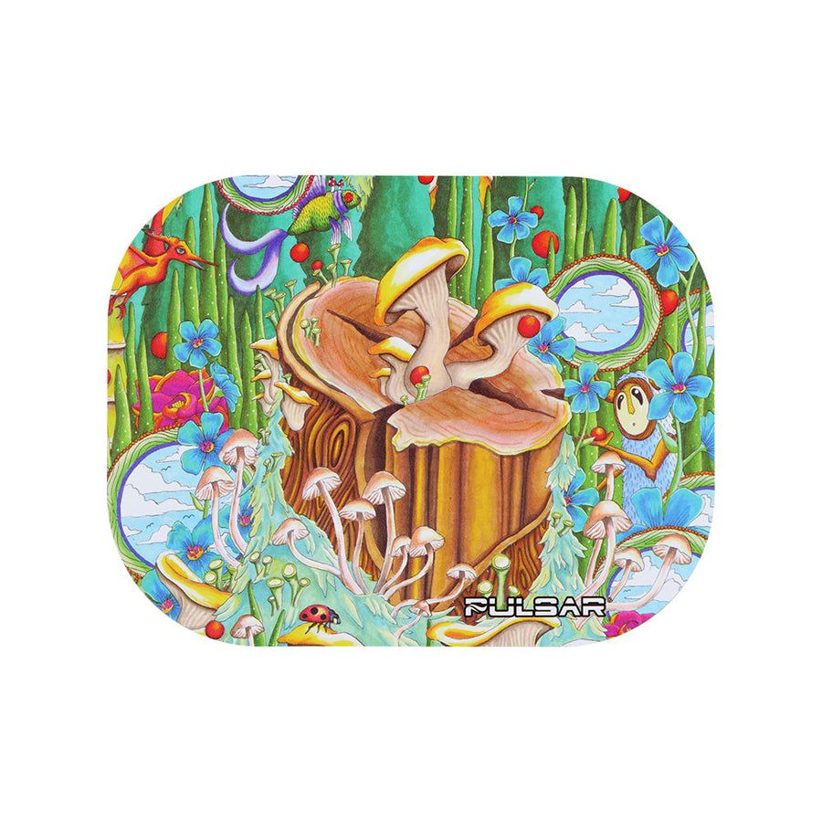 Pulsar Mini Magnetic Rolling Tray Lid - Where Love Is Alive / 7"x5.5" - Headshop.com