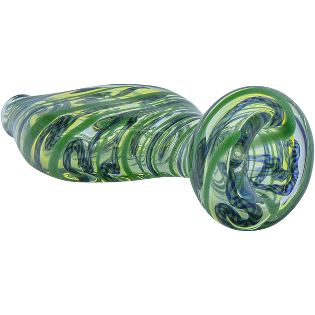 LA Pipes "Flat Belly" Inside-Out Chillum - Headshop.com