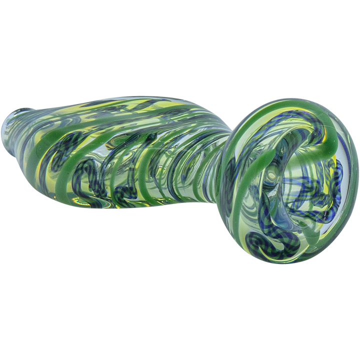 LA Pipes "Flat Belly" Inside-Out Chillum - Headshop.com