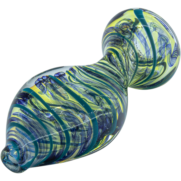 LA Pipes "Flat Belly" Inside-Out Chillum - Headshop.com