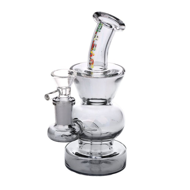 Pulsar Bent Neck Water Pipe Smoker's Hard Case Travel Set | 5.75" | 14mm F