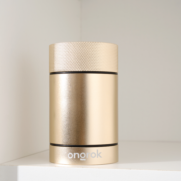 Ongrok Aluminum Metal Storage Jar - Headshop.com