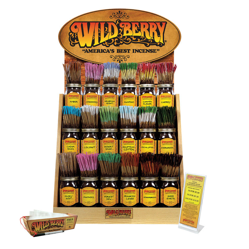 Wild Berry Incense Starter Kit Next 18 - 200 Sticks Each - Headshop.com