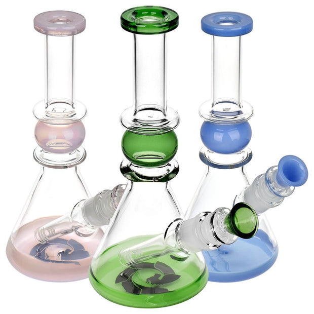 Glass House Orb Beaker Water Pipe - 8.5" / 14mm F - Headshop.com