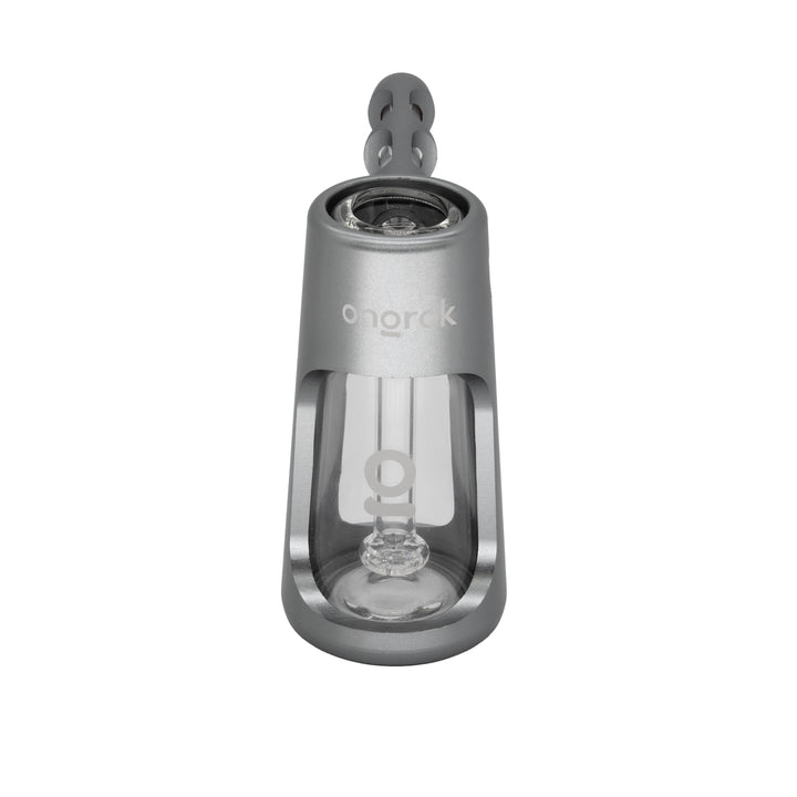 ONGROK Portable Glass Aluminum Bubbler Pipe - Headshop.com