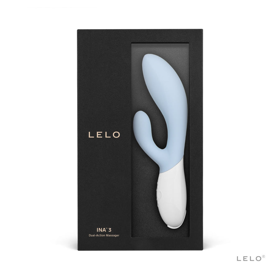 LELO INA 3 Rechargeable Dual Stimulator Seafoam - Headshop.com